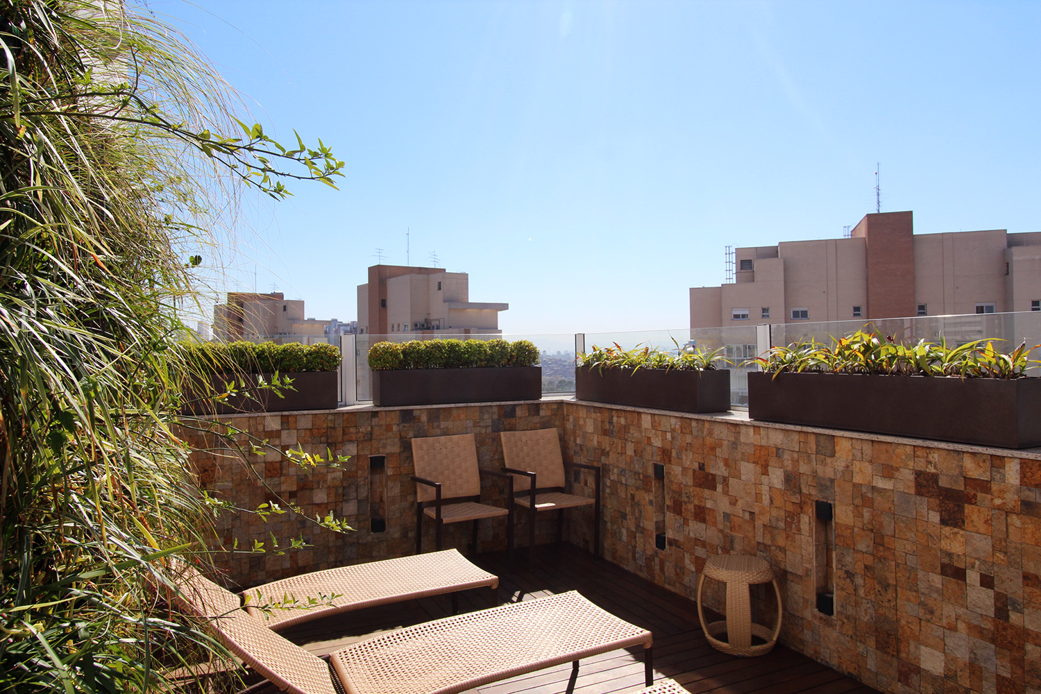 Jardineira aço corten